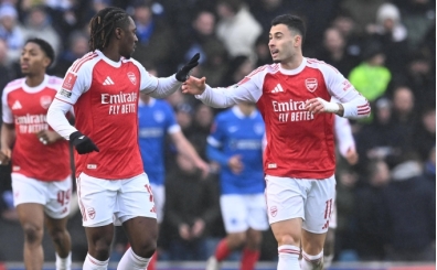 Arsenal'den FA Cup'ta farkl� galibiyet