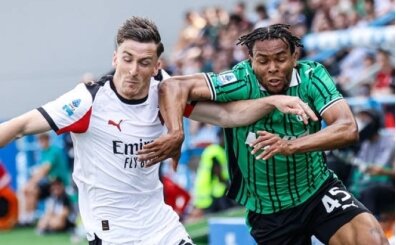 10 ki�i kalan Milan, Sassuolo'ya direnemedi!