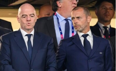 UEFA Ba�kan� Ceferin'den FIFA i�in karar!