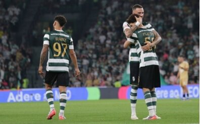 Galatasaray'�n rakibi Sporting CP'den 4'te 4