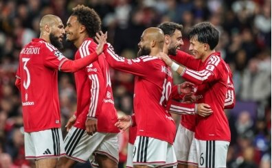 Manchester United, Sabah'� 4 golle ge�ti