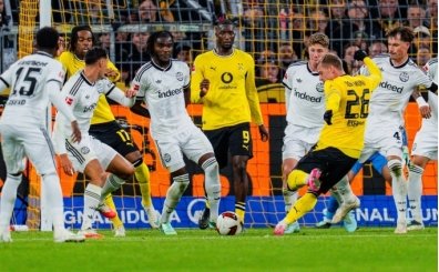 Dortmund, Frankfurt'u tek golle geçti!