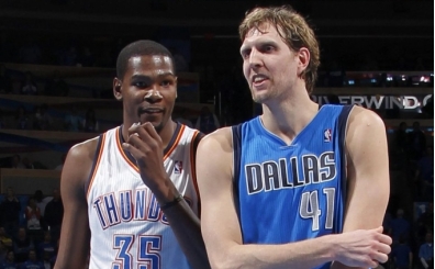 Nowitzki, Durant'in say� rekorunu k�rmas� hakk�nda konu�tu