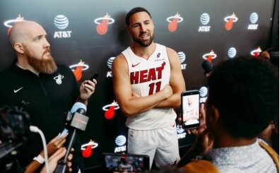 Klay: 'Heat formas�yla Ray Allen'� ge�mek b�y�k motivasyon'