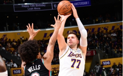 Luka 36 att�; Lakers, Grizzlies'e kar�� geriden gelerek kazand�