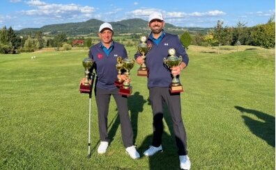 Milli golfçüler Çekya'da zirveyi bırakmadı!