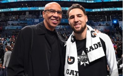 Klay Thompson'�n babas�ndan Lakers i�in ikna �abas�