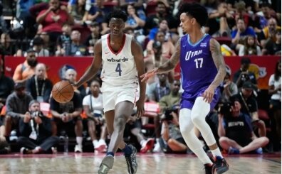 Dybantsa'n�n Wizards'�, Yaz Ligi'nde Peterson'l� Jazz'� ma�lup etti