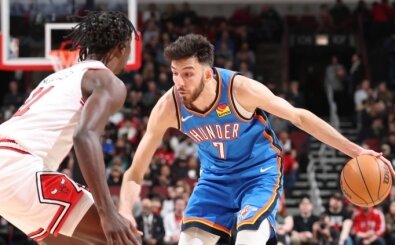 NBA'de Thunder, deplasmanda Bulls'u 116-108 yendi