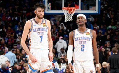 OKC, Curry'li Warriors ve Jordan'lı Bulls'un rekoruna ortak oldu