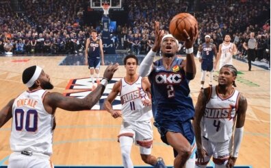Thunder, NBA play-off'lar�nda Suns kar��s�nda seriyi 2-0 yapt�