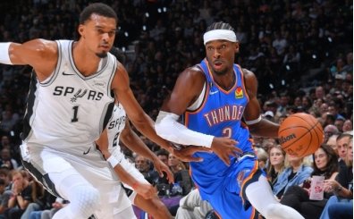 NBA'de Oklahoma City Thunder, sezona San Antonio Spurs galibiyetiyle başladı