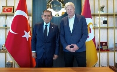 Oliver Kahn ve Dursun Özbek bir araya geldi