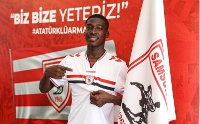 Samsunspor denemeye ald�, 5 y�l imza att�rd�