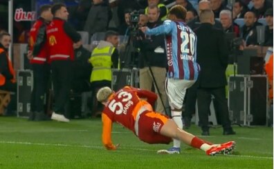 Trabzonspor-Galatasaray maçında tartışmalı karar