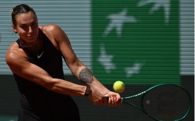 D�nya 1 numaras� Sabalenka, Fransa A��k'ta d�rd�nc� turda