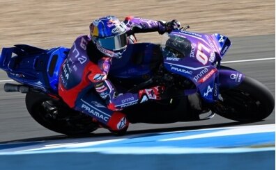 MotoGP'nin Fransa'daki sprint yar���nda Toprak Razgatl�o�lu, 14. oldu