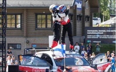 Toyota, Finlandiya Rallisi'nde zirveyi b�rakmad�