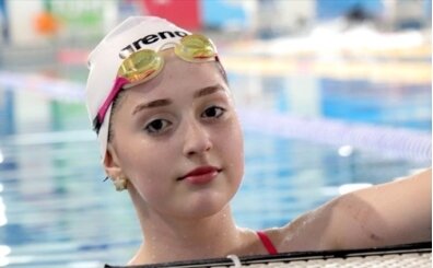Madalya avc�s� milli para y�z�c� Melisa'n�n hedefi d�nya �ampiyonlu�u