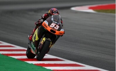Milli motosiklet�i Deniz �nc�, �talya'daki Moto2 D�nya �ampiyonas�'nda 10. oldu