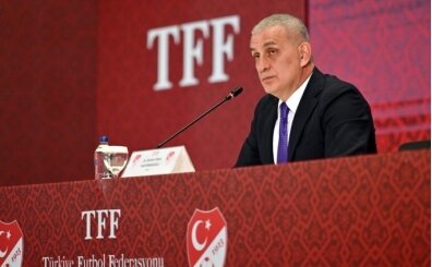 TFF Ba�kan� Hac�osmano�lu,  AA Spor Masas�'n�n konu�u