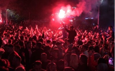 Trabzon'da kupa zaferi co�kuyla kutland�