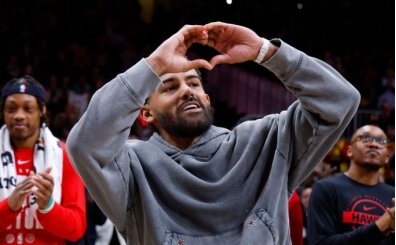 Trae Young, takas�n�n ard�ndan ilk kez Atlanta'ya d�nd�