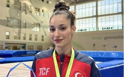 Trampolin cimnastikte İzmir'e iki madalya