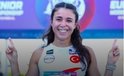 Milli sporcu �lke �zy�ksel Mihrio�lu, Avrupa �ampiyonu oldu