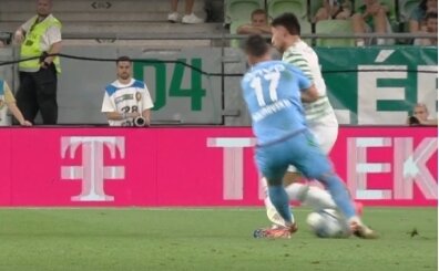 Trabzonspor'da Malinovski'ye kırmızı kart
