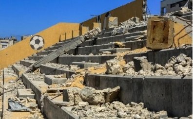 İsrail, 3 yıldır sürdürdüğü soykırımda Filistin sporuna da darbe vurdu