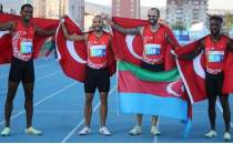 Atletizmde zirve Türkiye'nin