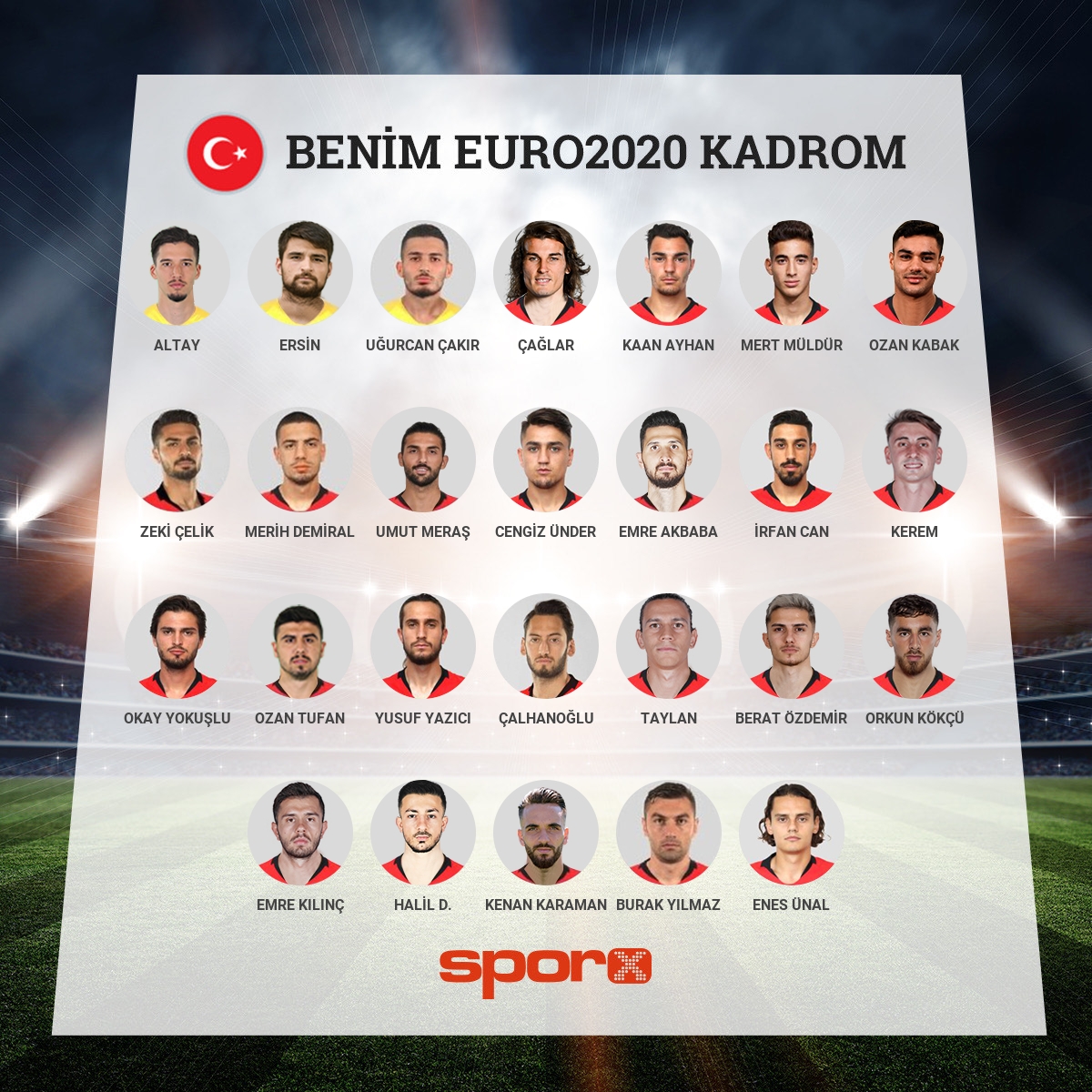 Euro 2020 Milli Tak�m 