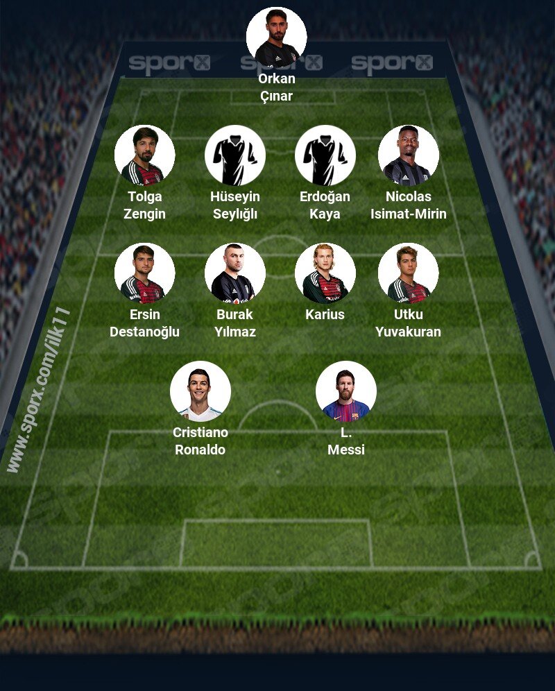 Beşiktaş bebek Sporx İlk11