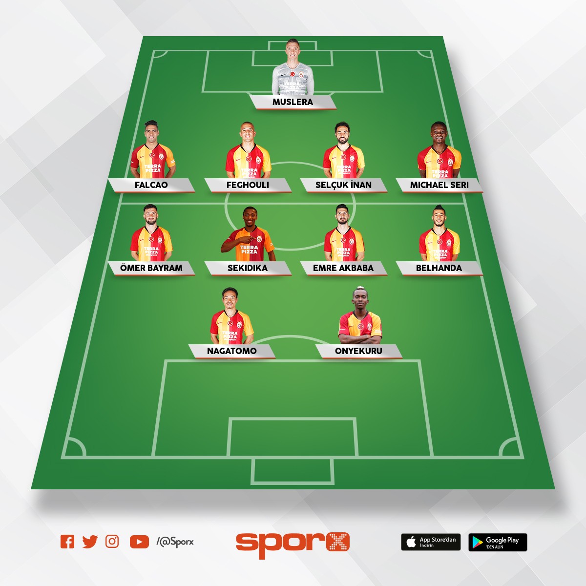 Galatasaray Sporx İlk11