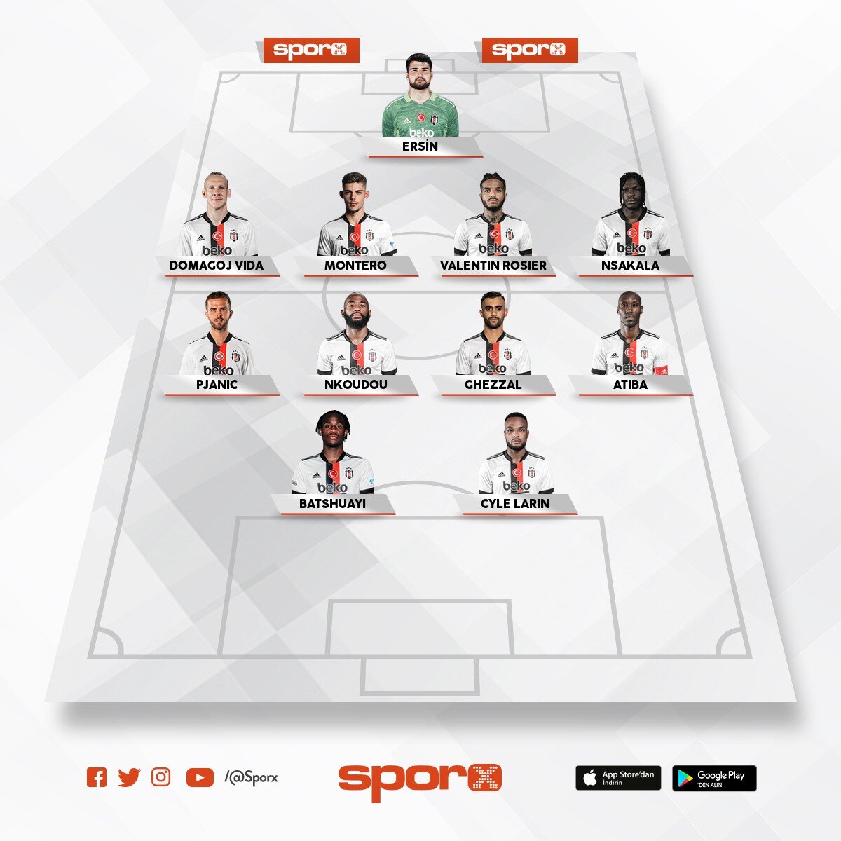 bjk giresun ilk 11 i sporx ilk11